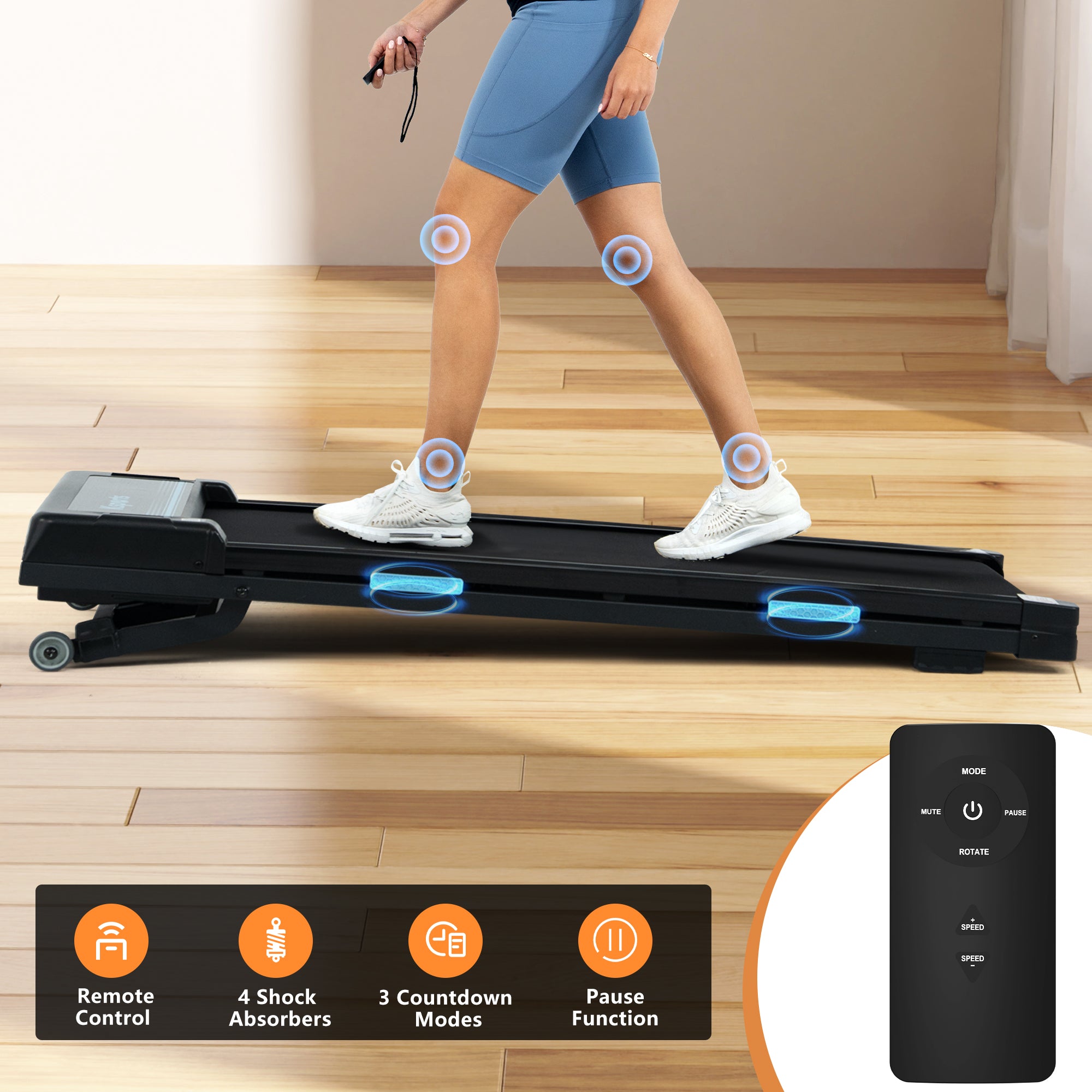 Ksports Walking Pad with Auto Incline (KSU1006)